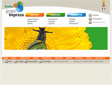 Tablet Screenshot of grupoimpresa.com